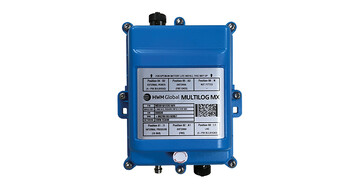 Multilog MX - Blue plastic rectangular data logger