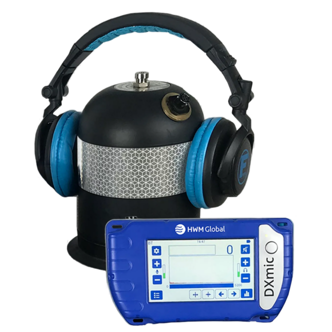DXmic Pro, water leak detection, ground microphone